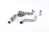 Milltek Sport - Downpipe with Decat or Sports Cat - Ford Mustang MK6 Fastback (S550 & S650) 2.3 EcoBoost