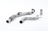 Milltek Sport - Downpipe with Decat or Sports Cat - Ford Mustang MK6 Fastback (S550 & S650) 2.3 EcoBoost