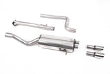 Milltek Sport - Cat Back Exhaust (Multiple Options) - Fiesta MK7 ST180 (5 Door American Version Only)