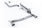Milltek Sport - GPF Back Exhaust (RS Look) Ford Fiesta MK8 1.0 EcoBoost ST Line (WITH GPF)
