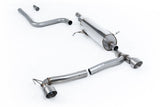 Milltek Sport - GPF Back Exhaust (RS Look) Ford Fiesta MK8 1.0 EcoBoost ST Line (WITH GPF)