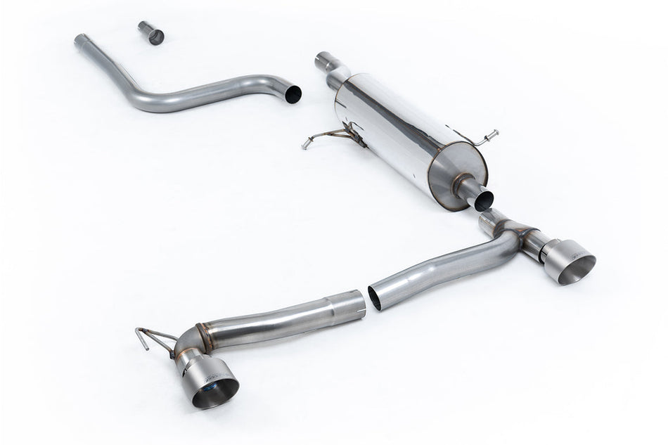 Milltek Sport - GPF Back Exhaust (RS Look) Ford Fiesta MK8 1.0 EcoBoost ST Line (WITH GPF)