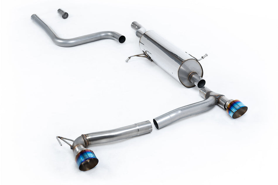 Milltek Sport - GPF Back Exhaust (RS Look) Ford Fiesta MK8 1.0 EcoBoost ST Line (WITH GPF)