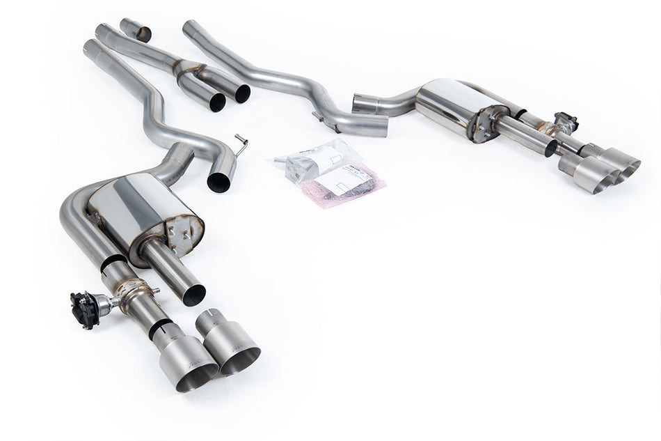 Milltek Sport - Cat Back Exhaust (Multiple Options) Ford Mustang MK6 S650 Fastback (2.3 EcoBoost)
