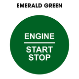 28mm "Engine Start Stop" Button Gel Badge