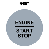 28mm "Engine Start Stop" Button Gel Badge
