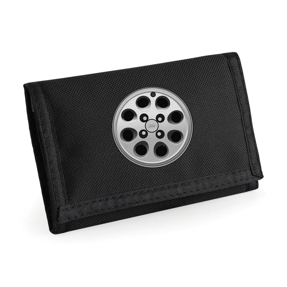 Retro Fast Fords Canvas Wheels on Wallets