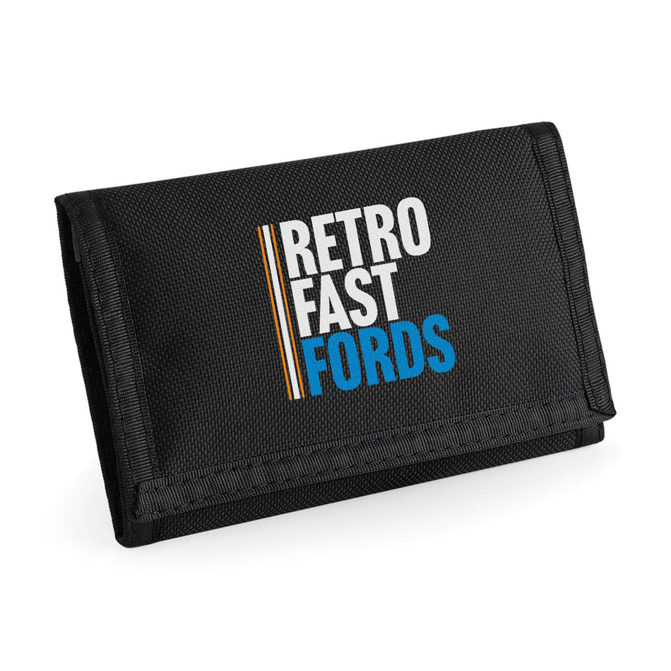 Retro Fast Fords Canvas Wallet