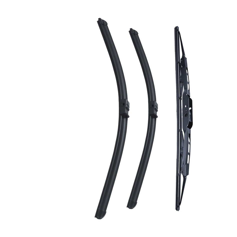 FORD C-MAX MK1 MPV Feb 2007 to Dec 2010 Wiper Blade Set - Easy Fit Video Tutorial