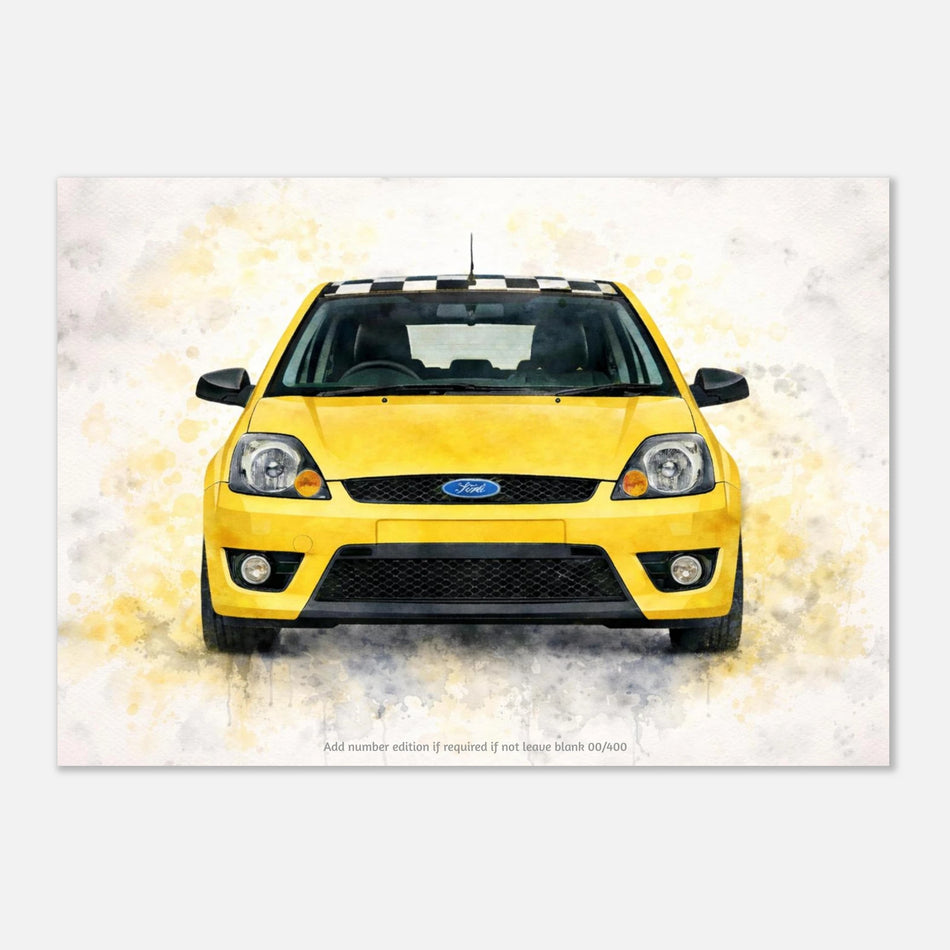 Yellow Anniversary Edition Fine Art Poster A3 (29.7 x 42  cm)