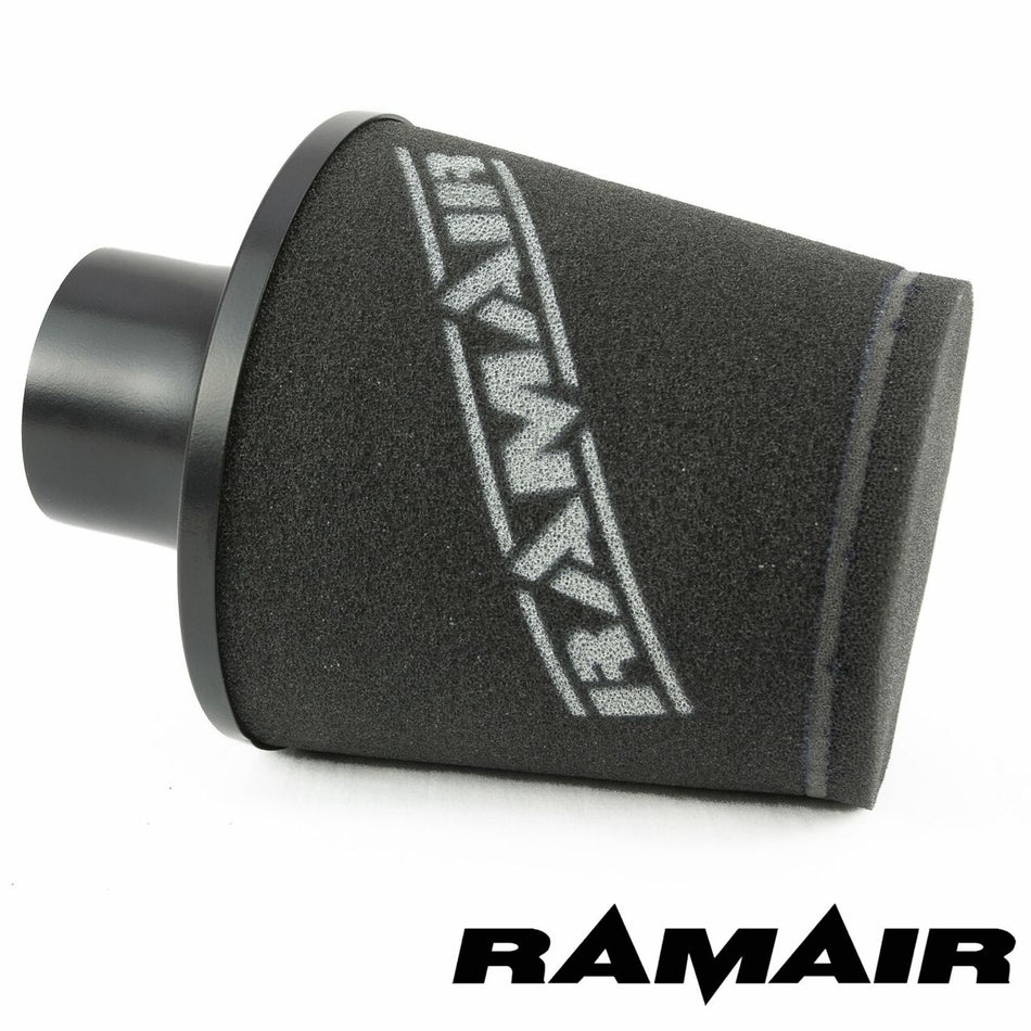 RamAir Universal Foam Cone Filter With Metal Base - Multiple Inlet Sizes