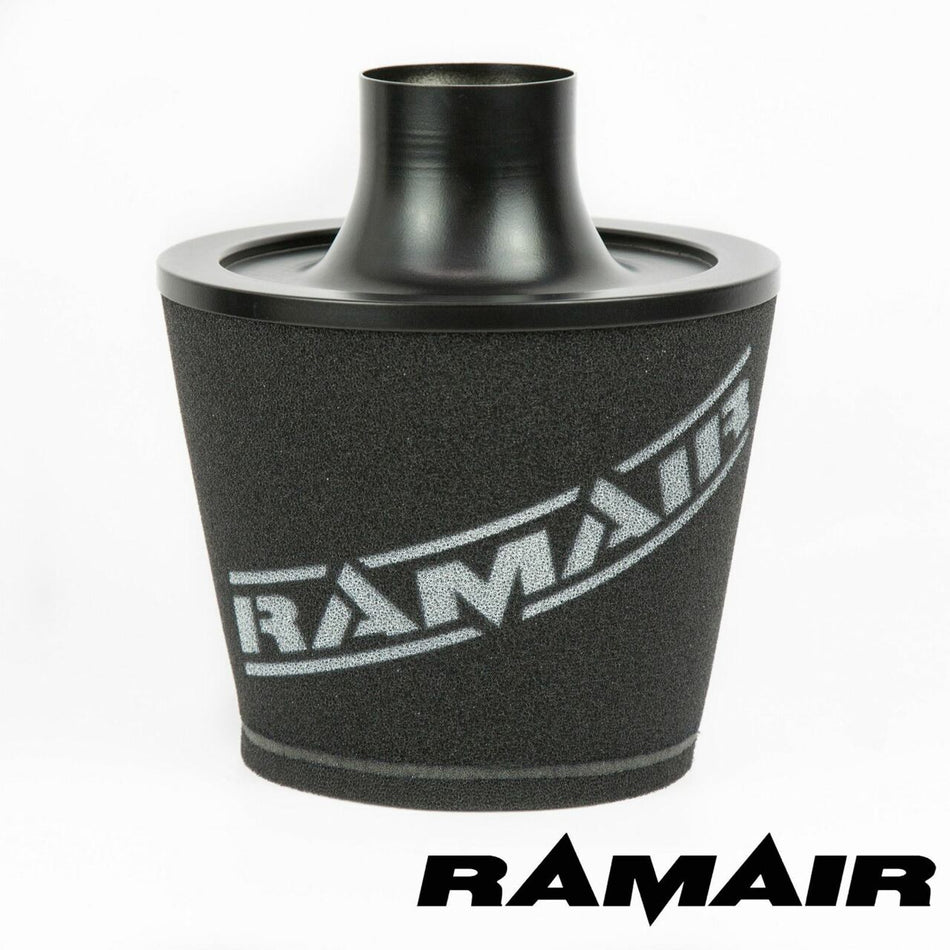 RamAir Universal Foam Cone Filter With Metal Base - Multiple Inlet Sizes