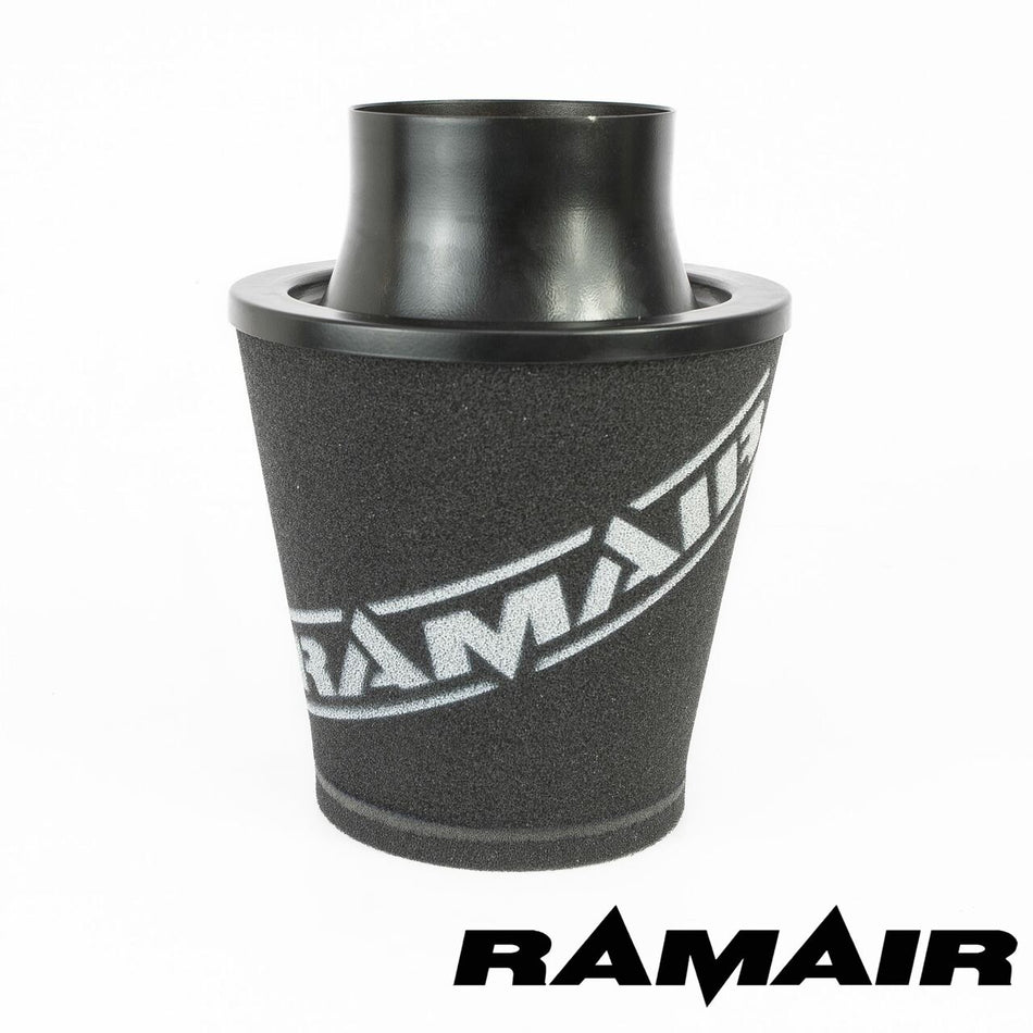 RamAir Universal Foam Cone Filter With Metal Base - Multiple Inlet Sizes
