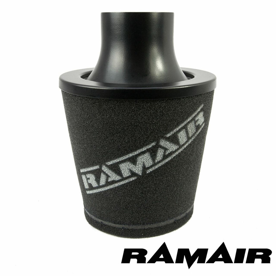 RamAir Universal Foam Cone Filter With Metal Base - Multiple Inlet Sizes