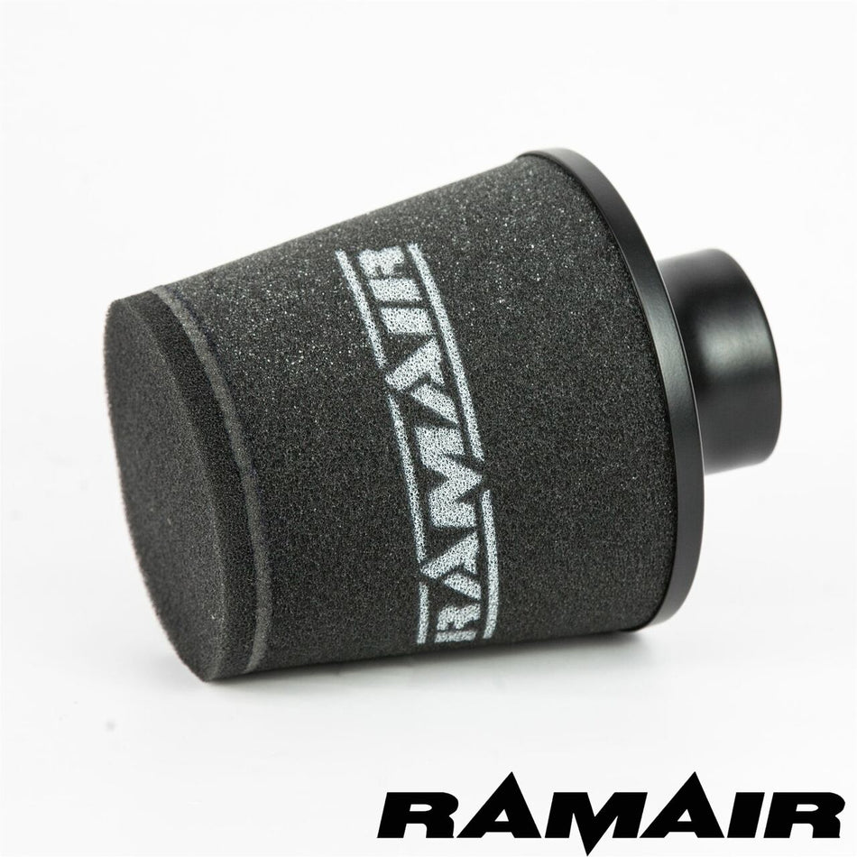 RamAir Universal Foam Cone Filter With Metal Base - 63MM INLET