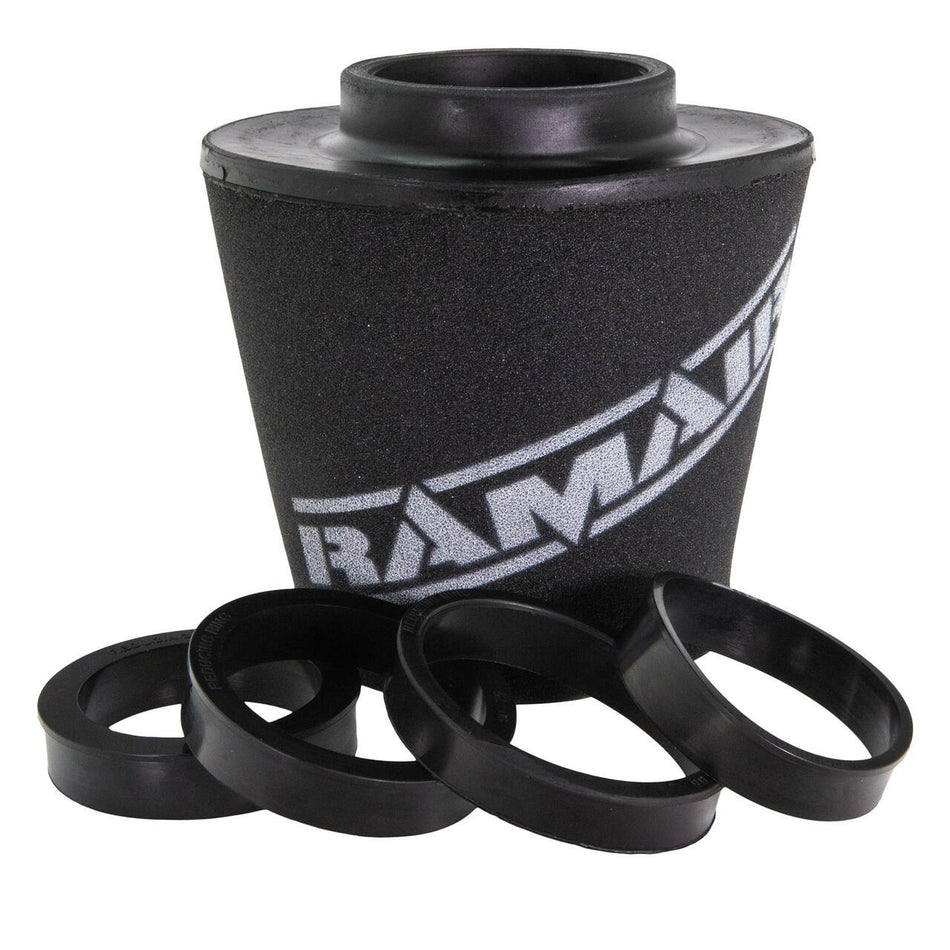 RamAir Universal Foam Cone Filter - 70/76/80/85/90mm Multi size Inlet