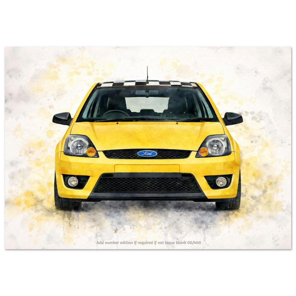 Yellow Anniversary Edition Fine Art Poster A3 (29.7 x 42  cm)