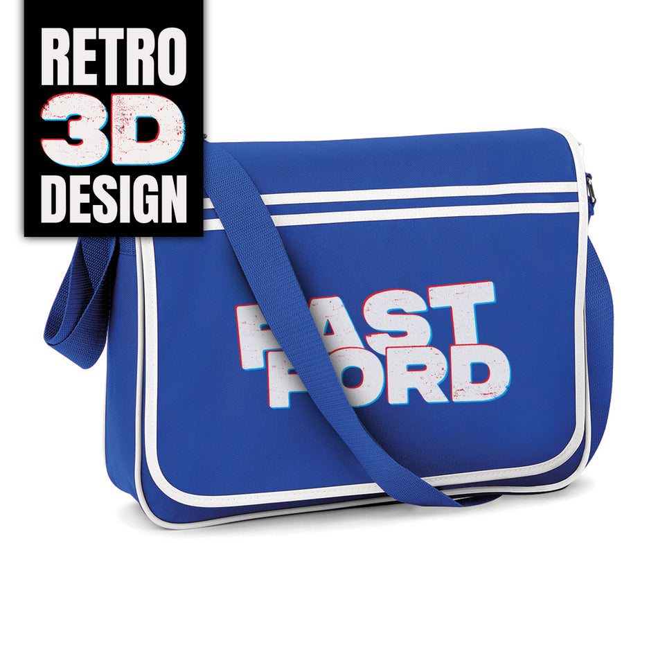 Fast Ford Royal Blue messenger bag 3D design