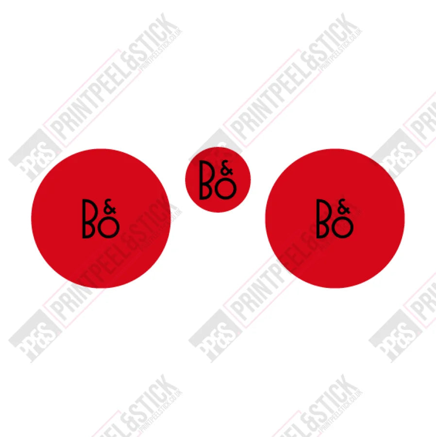 B&o Speaker Gel Set - 1 x 15mm + 2 x 32mm