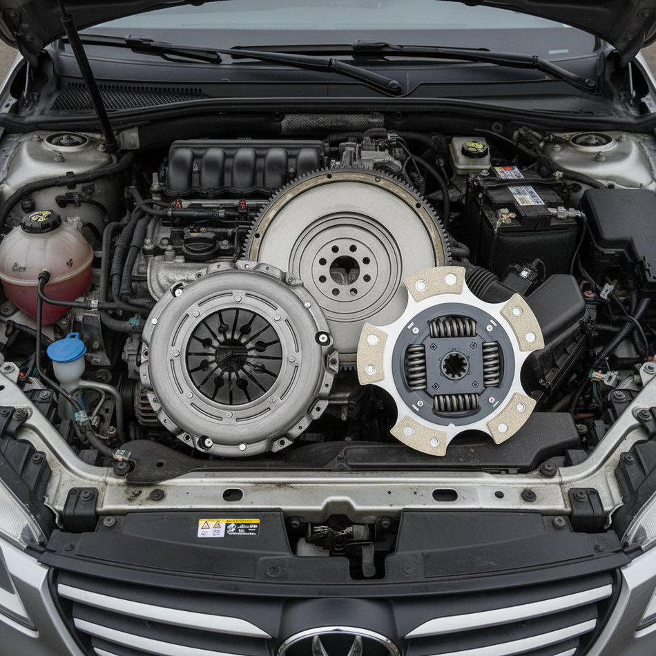 Whitebox Performance Ford Focus MK1 ST170 Paddle Clutch And Lightweight Flywheel Kit 