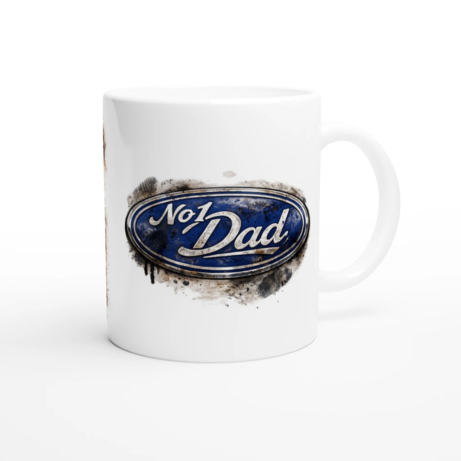 No1 Dad Green Anniversary Edition 11oz Ceramic Mug