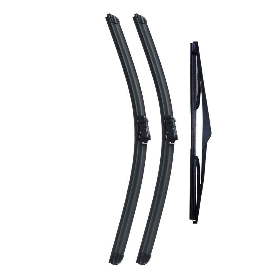 FORD FOCUS MK3 Hatchback Feb 2011 to Dec 2018 Wiper Blade Set - Easy Fit Video Tutorial