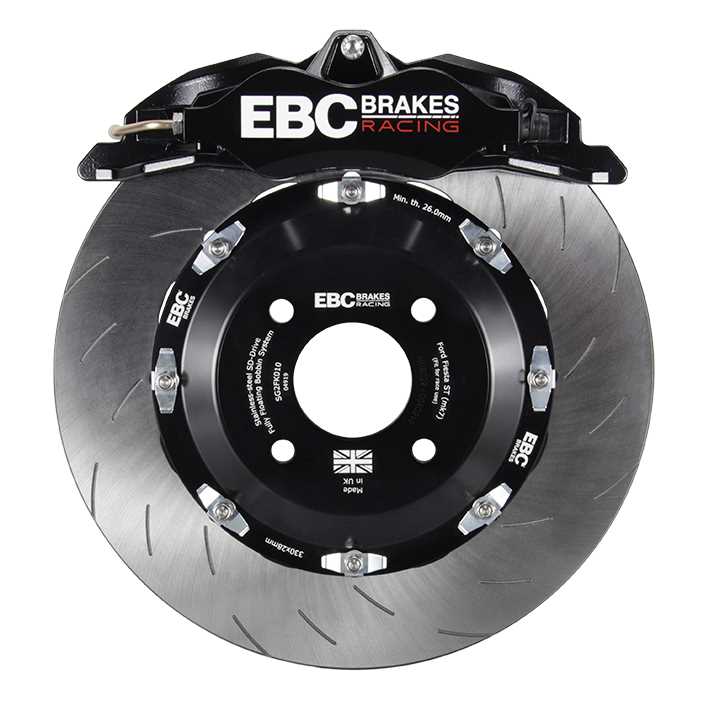 EBC Big Brake Kit (Multiple Options) - Ford Fiesta MK7 ST (ST180 / ST200)