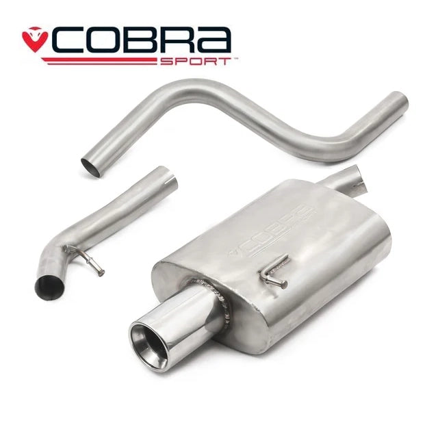 COBRA Ford Fiesta ST 150 Mk6 (05 – 07) Cat Back (Non-Resonated)