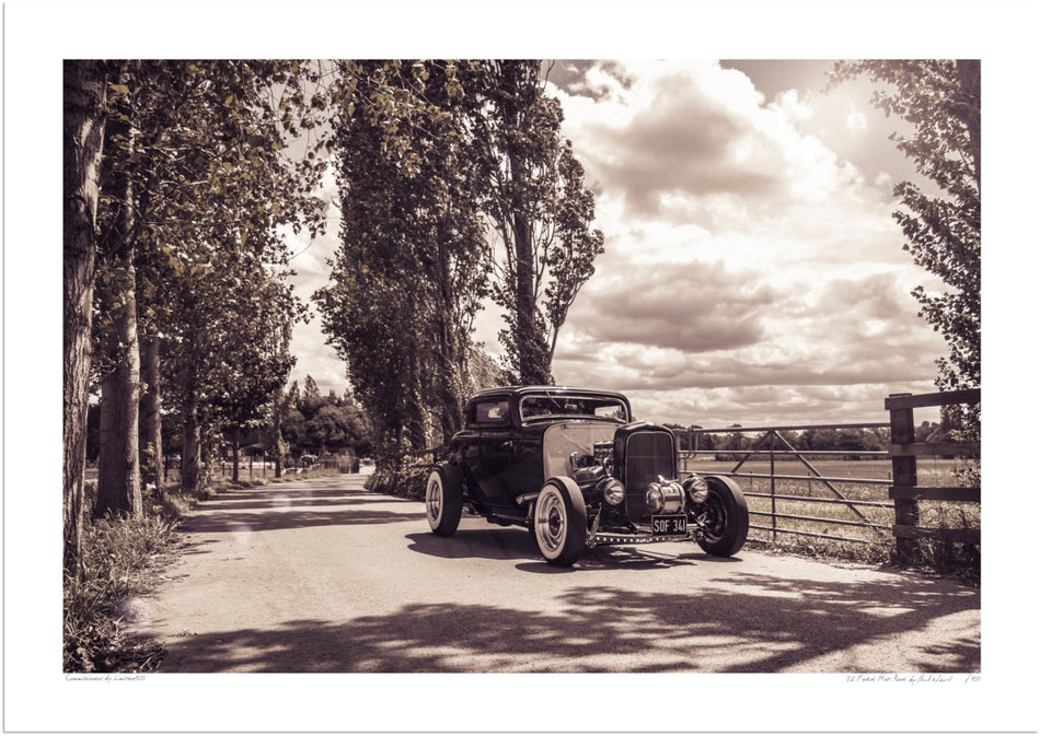 1932 Ford Hot Rod at Statfold Barn Railway