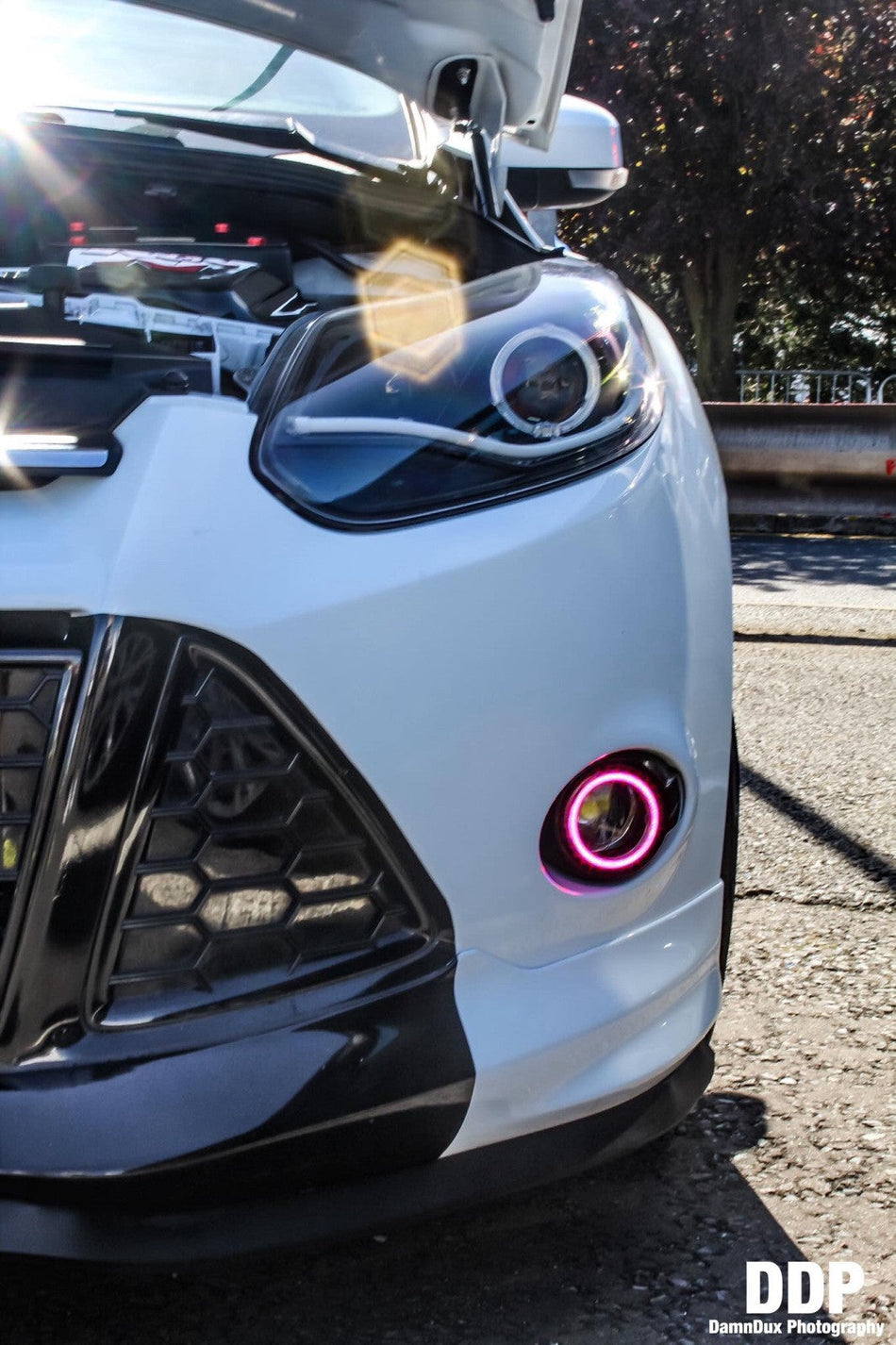 RGB Halo Fog Light Rings – 70mm/60mm App Controlled | CEUK
