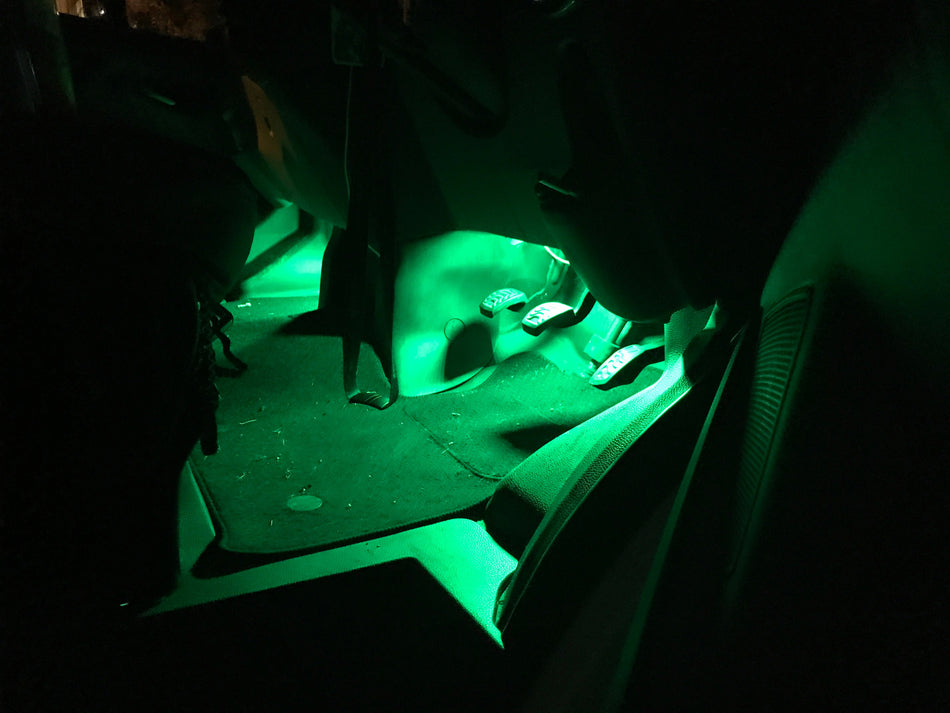 Transit Custom Footwell Light Kit | CEUK Plug & Play LED Upgrade