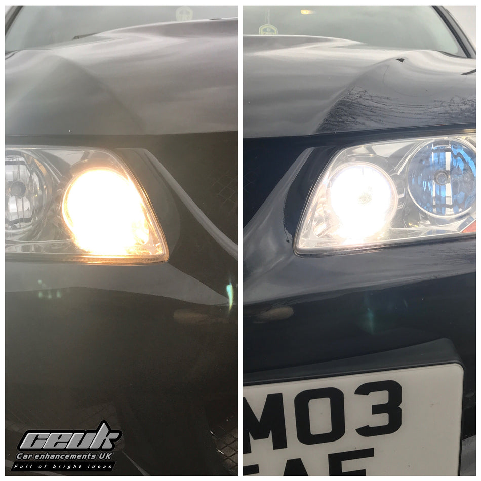 IllumiNite HB4 / 9006 Ice White Bulb Upgrade | 6000K Halogen Lights – CEUK (P22d)