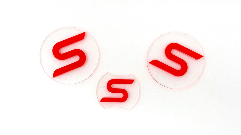 MK7 Fiesta (PRE FACELIFT) - Cup Holder Inserts With Logo
