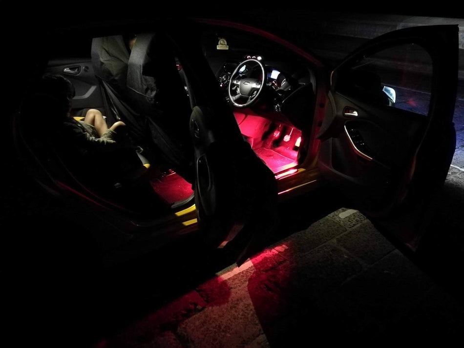 Front & Rear Footwell LED Lighting Kit | CEUK Enhanced Interior Upgrade