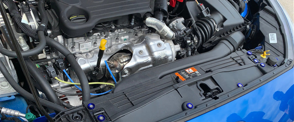 Engine Bay Dress-Up Kit for MK4 Ford Focus | Anodized Washers & Stainless Screws by CEUK