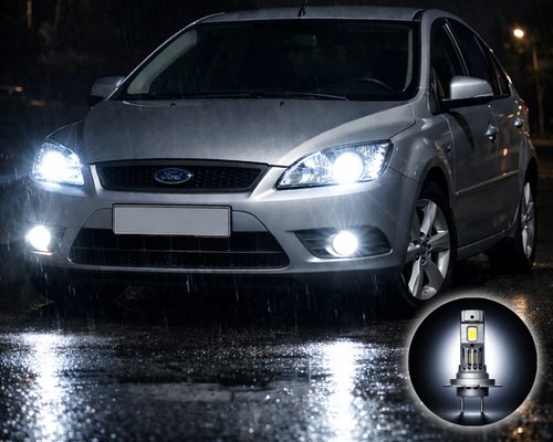 Enhanced Edition LED H7 Mini Headlight Upgrade (477 / PX26d) Ford Focus MK2 / MK2.5 (2004-2011)