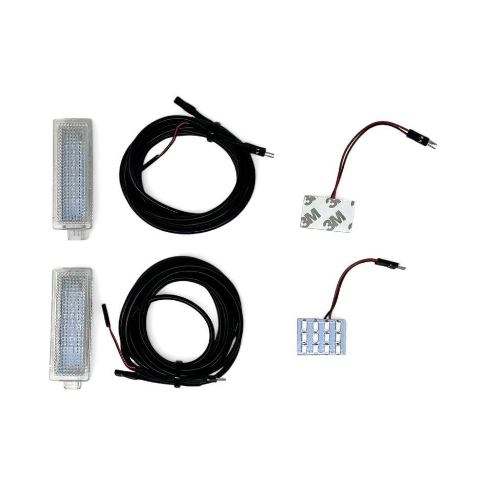 Ford Focus MK3 / MK3.5 - Front & Rear Footwell LED Lighting Kit | CEUK Enhanced Interior Upgrade (OEM Style Unit)
