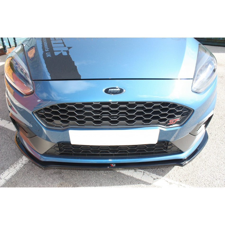 Maxton Design - FRONT SPLITTER V.2 FIESTA MK8/8.5 ST & STLINE (2018-2024)