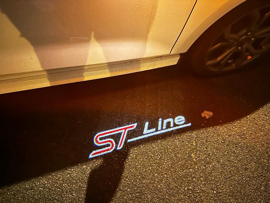 Ford Fiesta MK8 / MK8.5 - ST-Line Logo Projector Puddle Light Replacement Units (2017-2024)