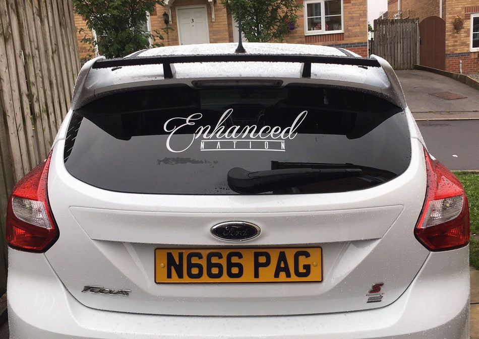 Enhanced Nation Official Car Sticker | CEUK Club