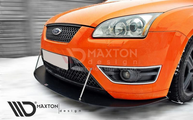 Maxton Design - FRONT RACING SPLITTER FORD FOCUS II ST PREFACE MODEL