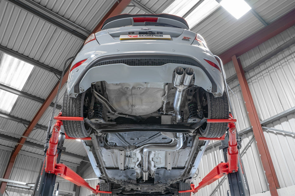 Scorpion Exhausts - 3 Inch Predator Cat Back - Louder - Ford Fiesta MK7 ST180 / ST200
