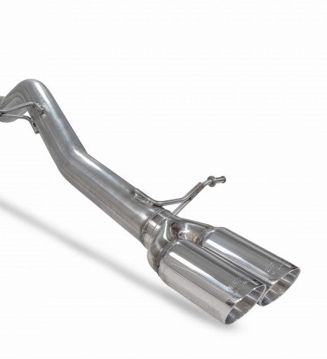 Scorpion Exhausts - Predator Back Box delete for existing 3 Inch Cat Back (MK7 Fiesta ST180/200)