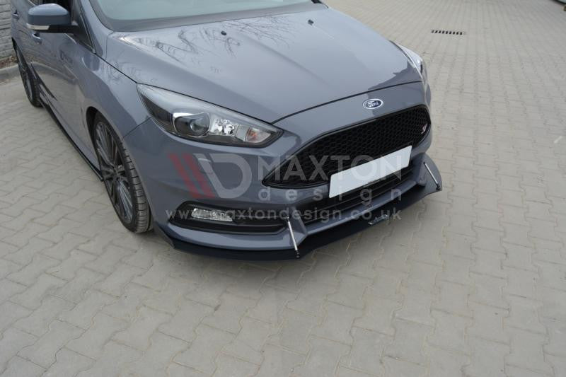 Maxton Design - FRONT RACING SPLITTER V.2 FORD FOCUS 3 ST (FACELIFT)