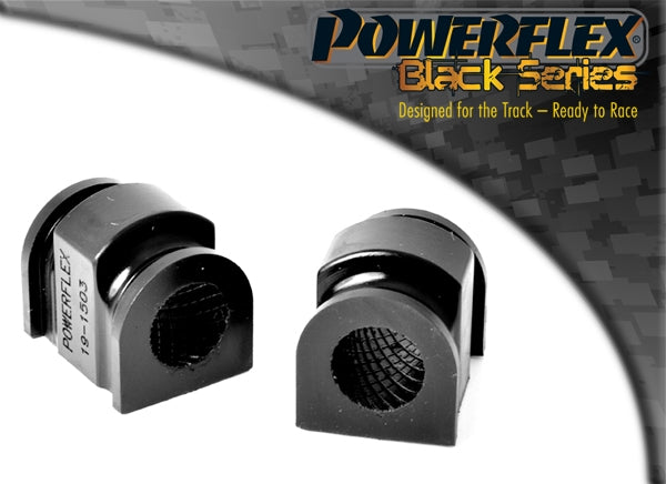 POWERFLEX BLACK SERIES - FORD FIESTA MK7 (2008 - 2017) FRONT ANTI ROLL BAR TO CHASSIS BUSH 22MM