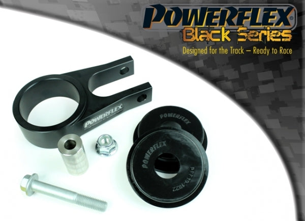 LOWER TORQUE MOUNT BRACKET & BUSH, TRACK USE (BLACK EDITION) FOCUS MK3