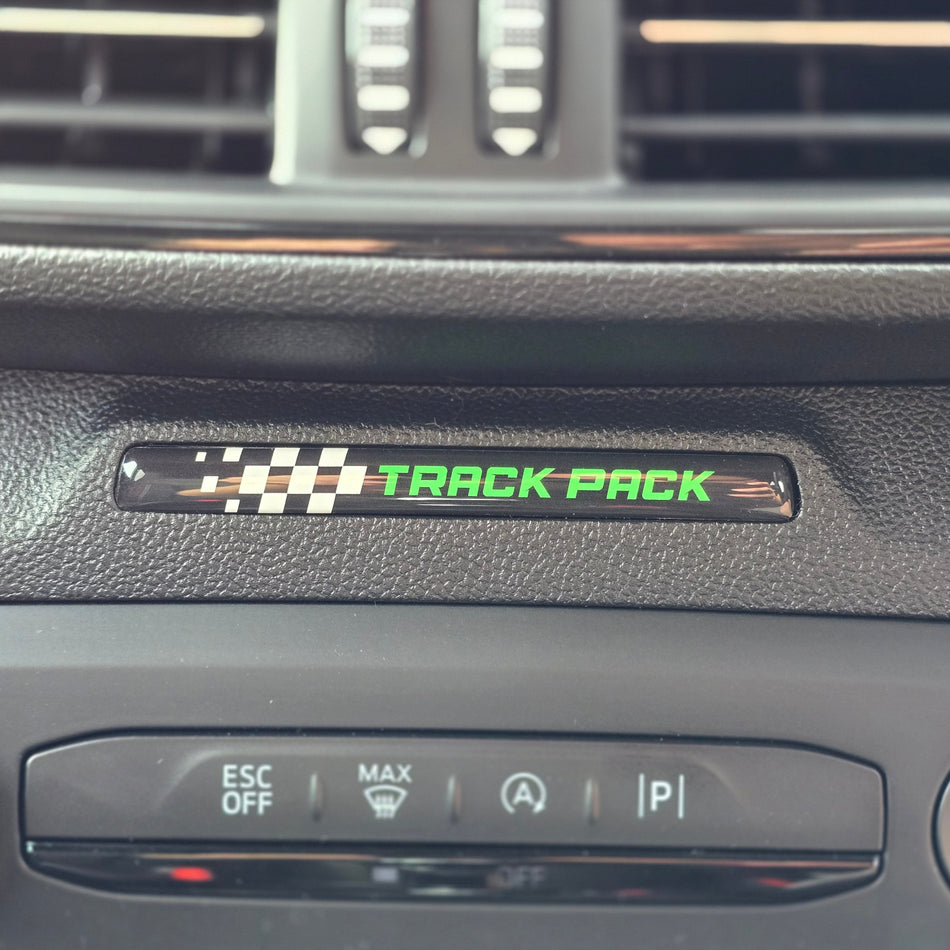 Mk4 Focus "Track Pack" Airbag Light Gel Overlay