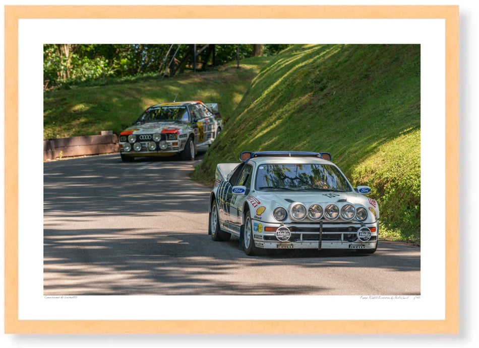 Ford RS200 Evolution at Shelsley Walsh Hill Climb