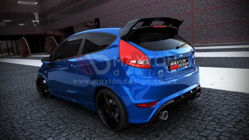 Maxton Design - REAR BUMPER FORD FIESTA MK 7 FACELIFT (FOCUS RS LOOK)