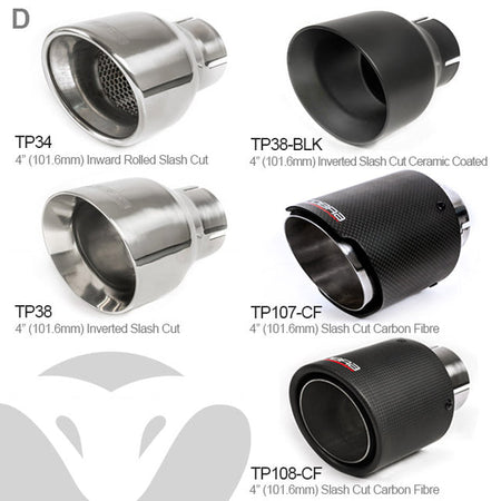Ford Fiesta (Mk8) 1L EcoBoost Titanium Cat Back Performance Exhaust